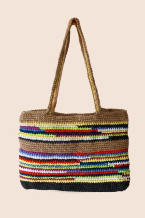 Sac best seller de Bobeau Créations, alliant style intemporel et artisanat marocain.